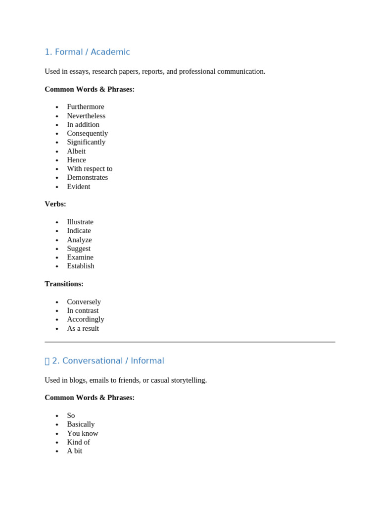 Mastering Writing Skills Across Styles | PDF | Human Communication ...