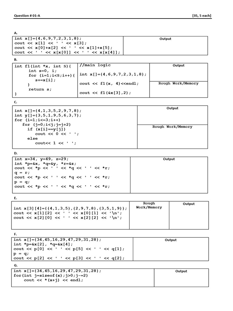 Midterm Paper PF S18 FCIT | PDF | Software Engineering | Computer ...