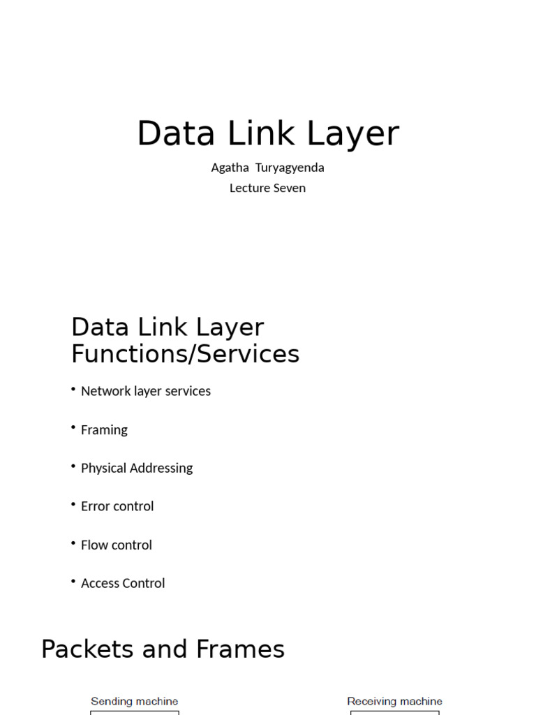 ComputerNetworks LectureSeven | PDF