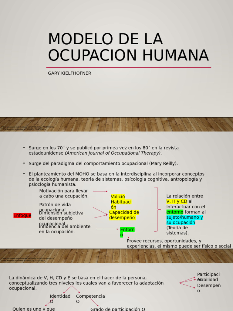 Modelo de La Ocupacion Humana | PDF | Ciencia cognitiva | Cognición