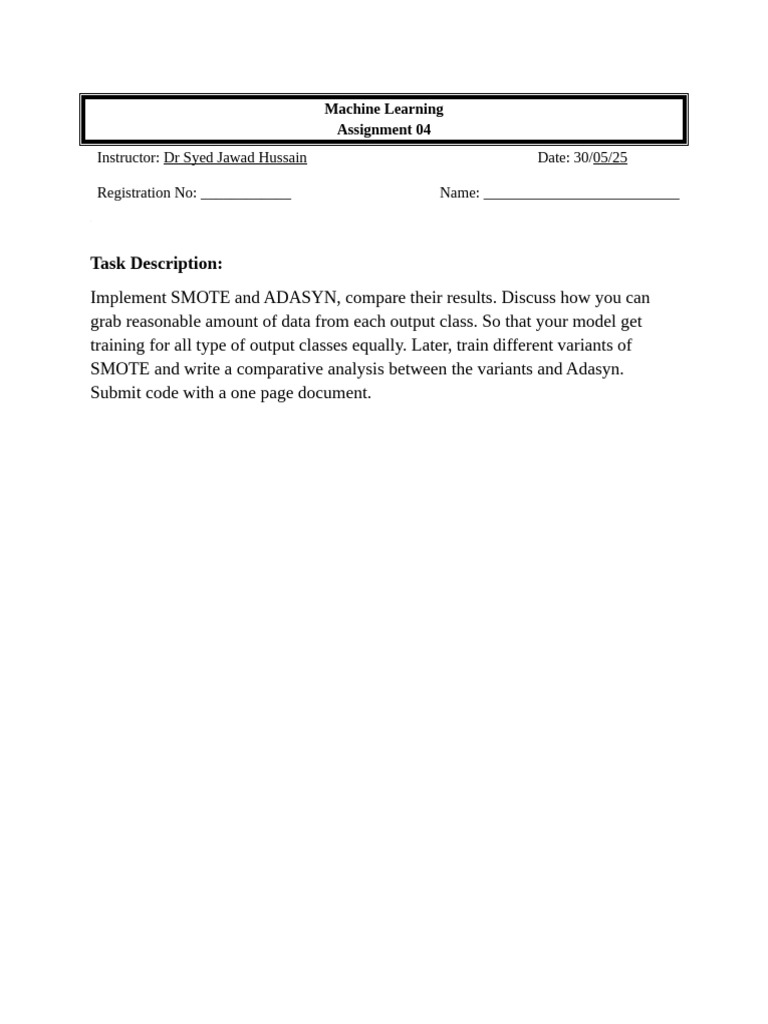 ML Assigment 4 | PDF