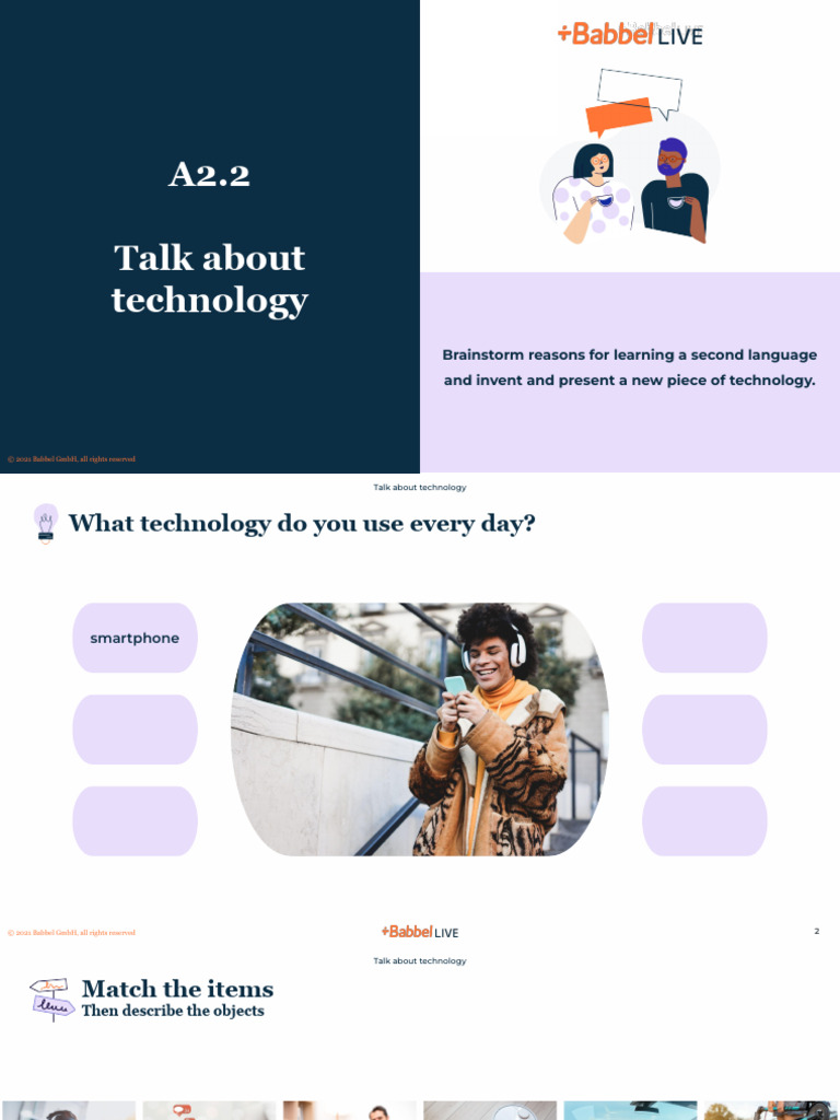 Discussing Everyday Technology | PDF