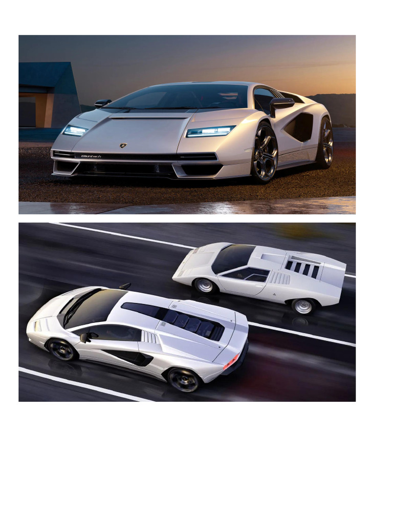 Lamborghini Countach Magazine Page | PDF
