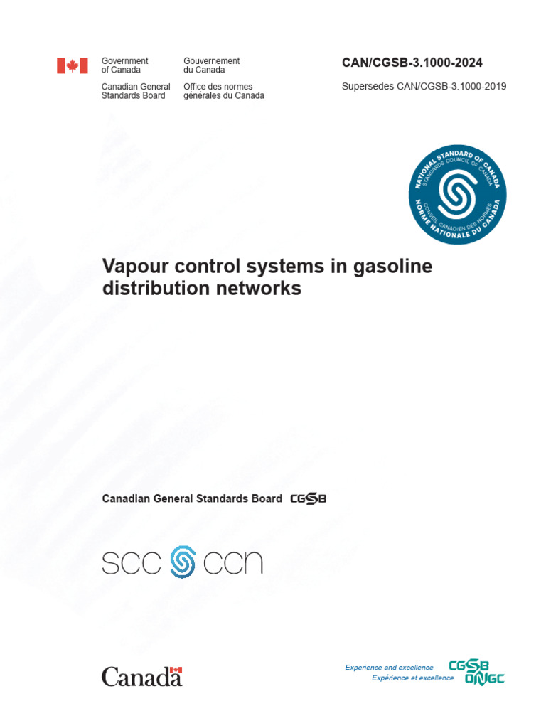 Vapour Control Standards for Gasoline | PDF | Volatile Organic Compound ...