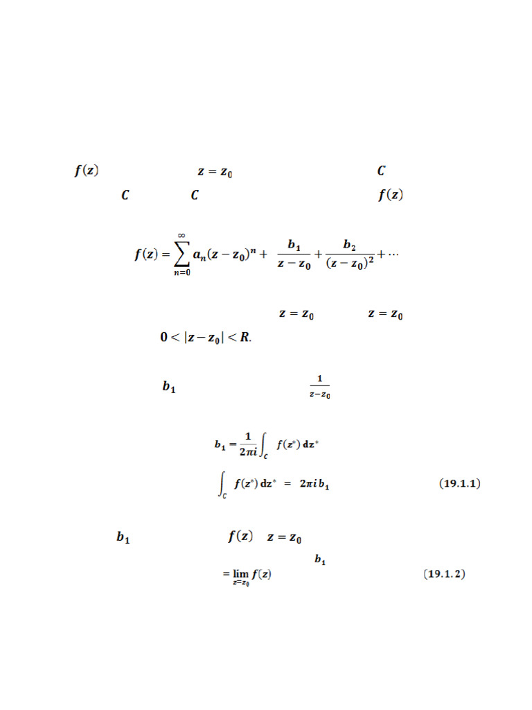 Lesson 19 | PDF | Mathematics | Complex Analysis