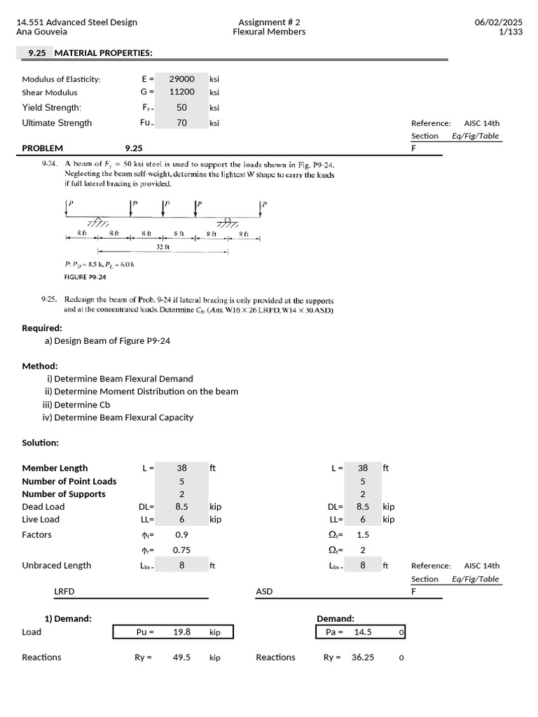 2 Flexure | PDF | Strength Of Materials | Beam (Structure)