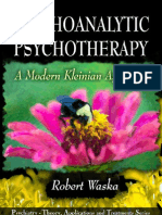 Download Psychoanalytic Psychotherapy-Modern Kleinian Approach - Waska by zrinka321 SN87079638 doc pdf