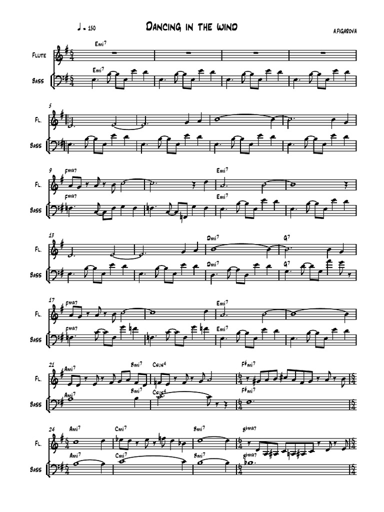 Dancing Wind Flu I Ten Bass | PDF