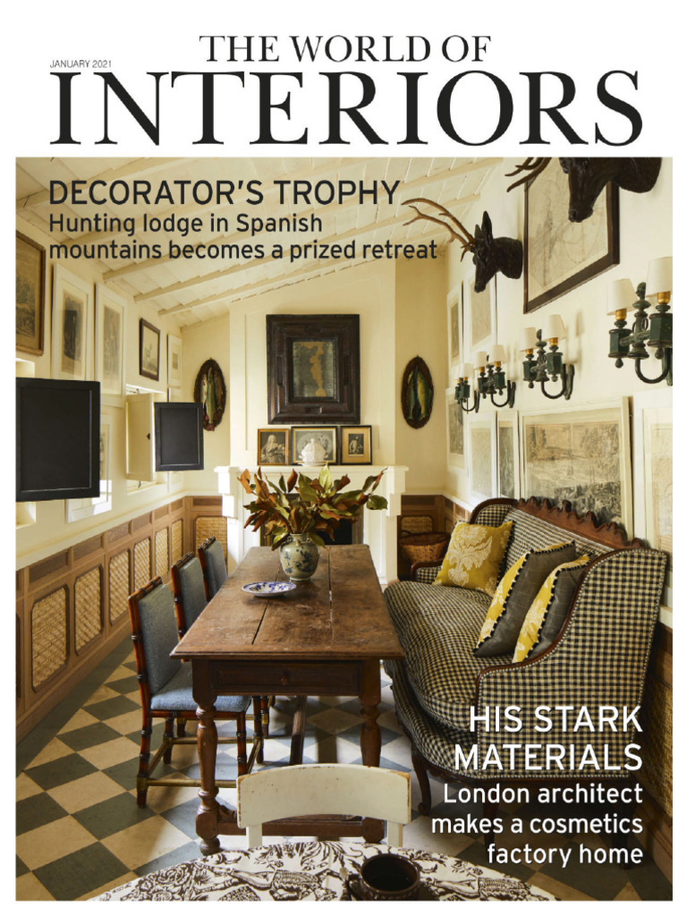 The World of Interiors202101 | PDF