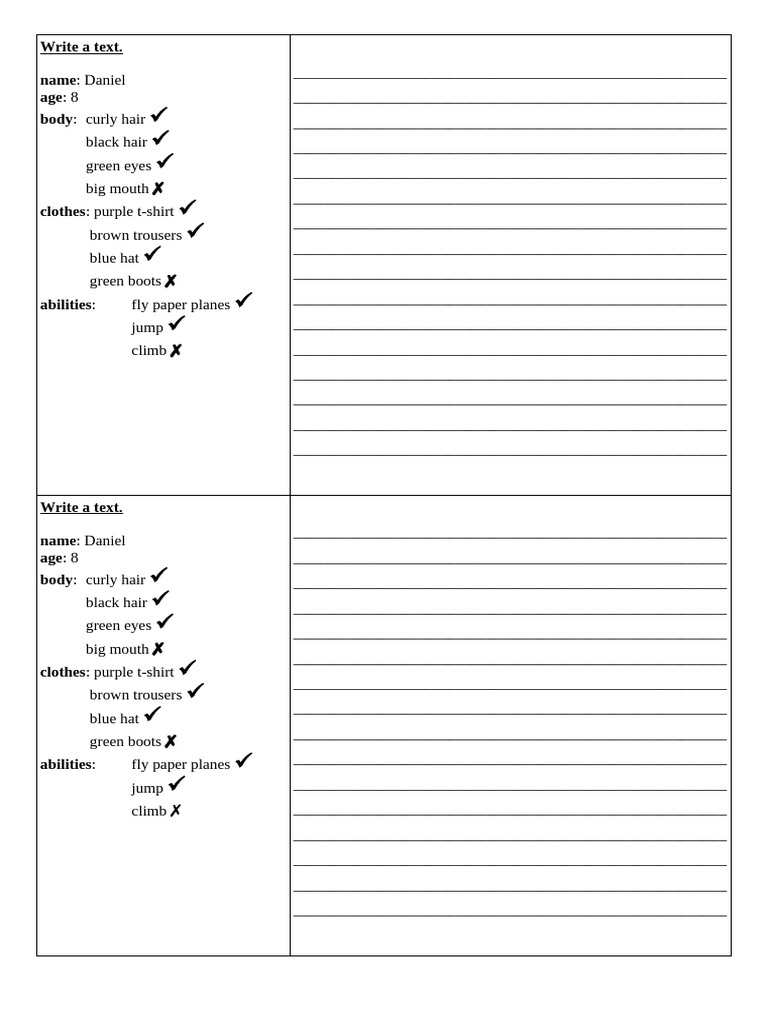 Children Writing Practice 02 | PDF | Clothing | Fashion