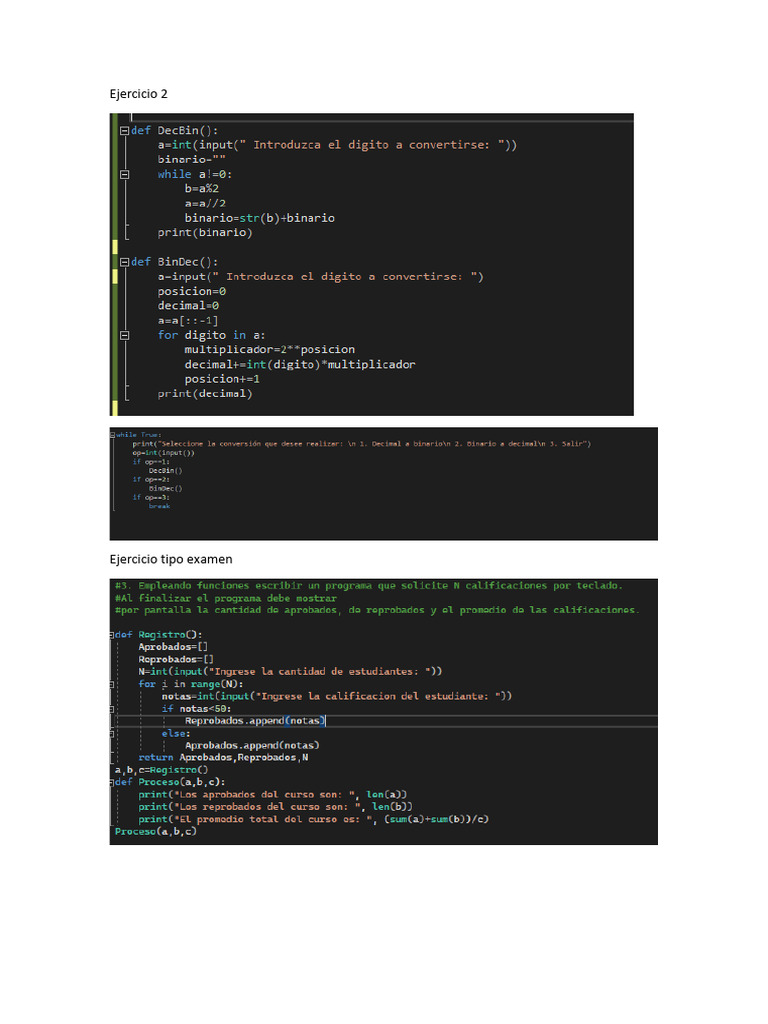 Codigo Clase 4 | PDF