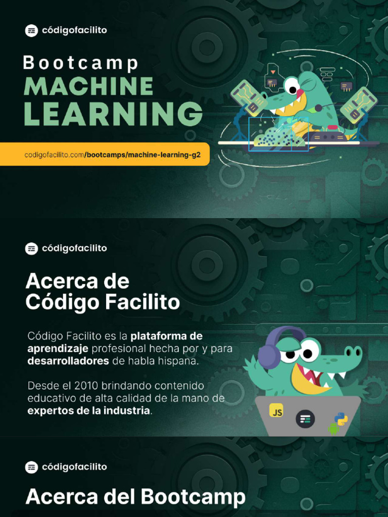 Bootcamp Machine Learning g2 | PDF