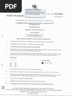 June 2025 Maths Paper 2 Solutions | PDF | Area | Function (Mathematics)