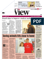 Belleville View Front Page March 29