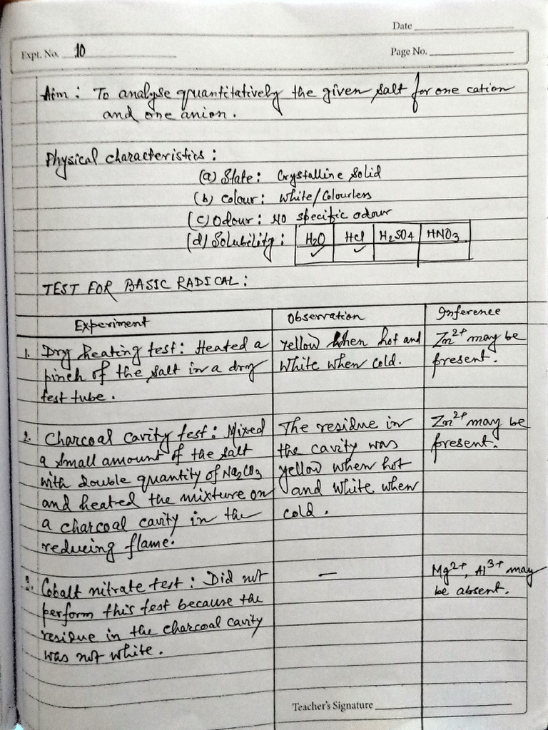 pKa Value Determination Experiment | PDF