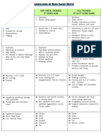 Classification of Burns