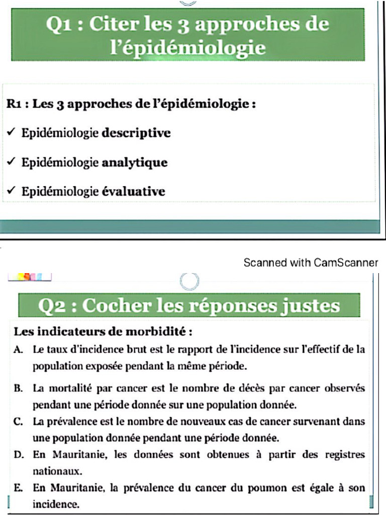 QCM & QROC Cancero +++ | PDF