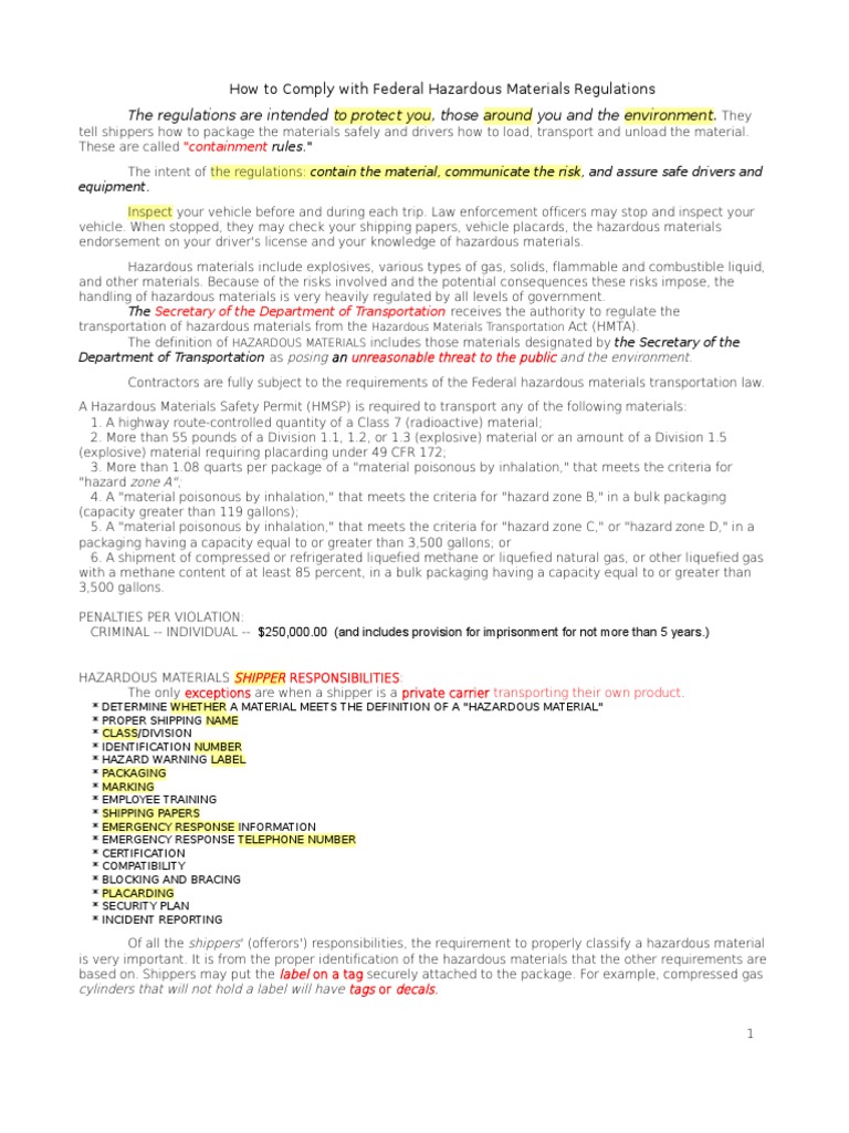 hazmat-cdl-study-guide-updated-jan-2013-changes-dangerous-goods