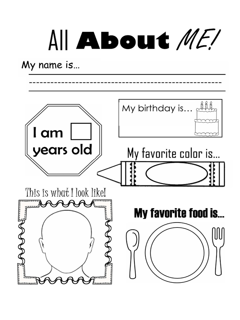 All About Me | PDF