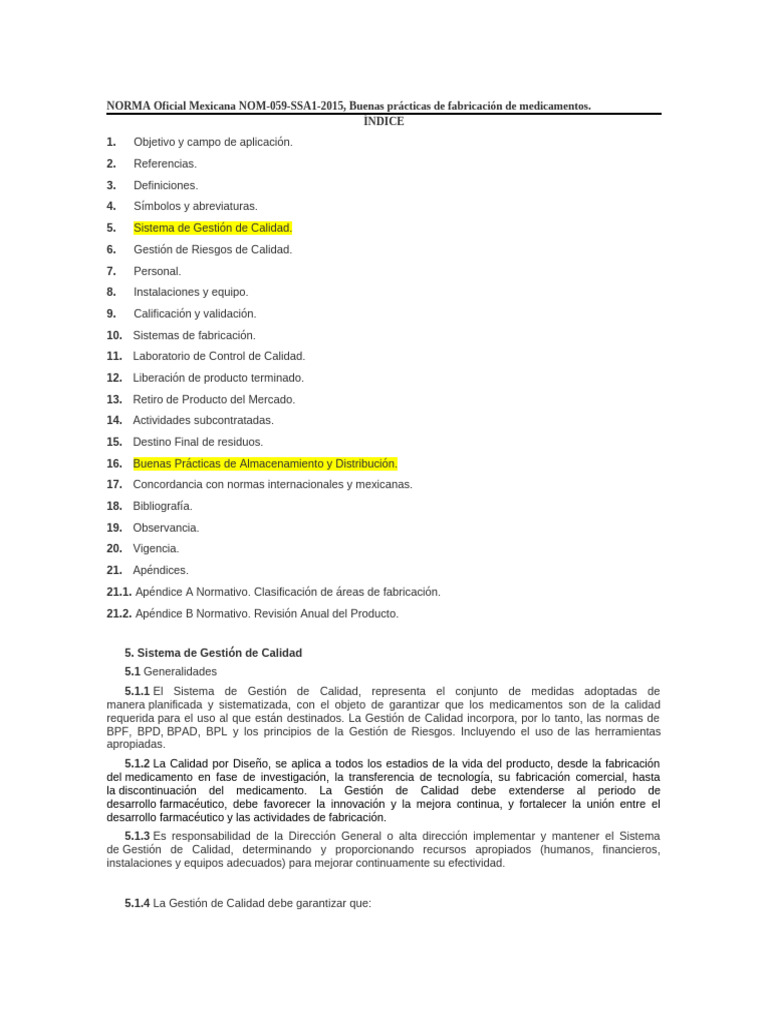 Buenas Prácticas en Fabricación de Medicamentos | PDF | Calidad ...