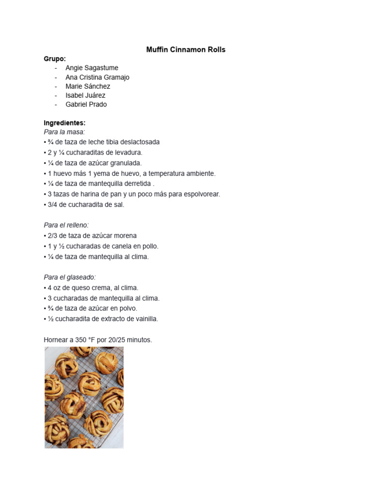 Receta | PDF