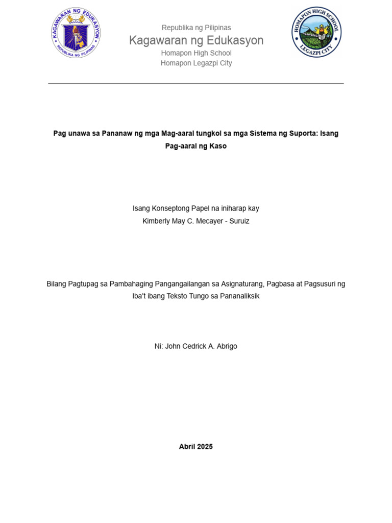 Concept Note | PDF