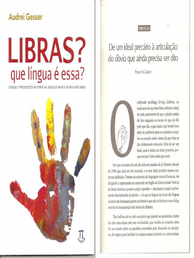 Libras Que Língua É Essa CR - (Z-Library) | PDF