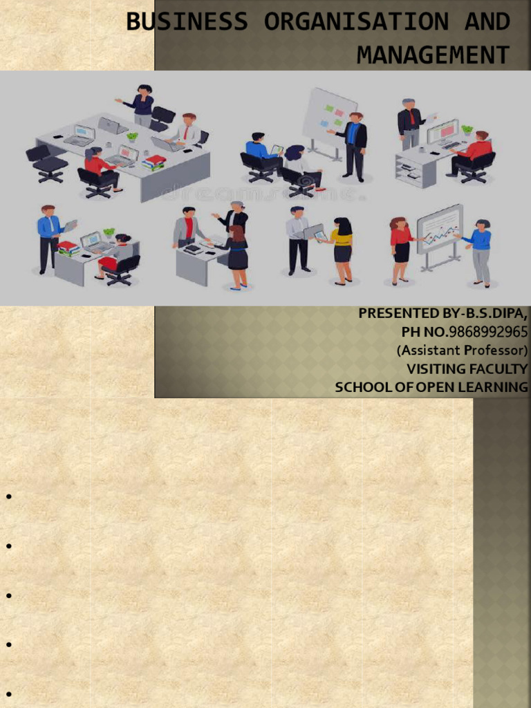 Business Organization and Management Guide | PDF | Limited Liability ...