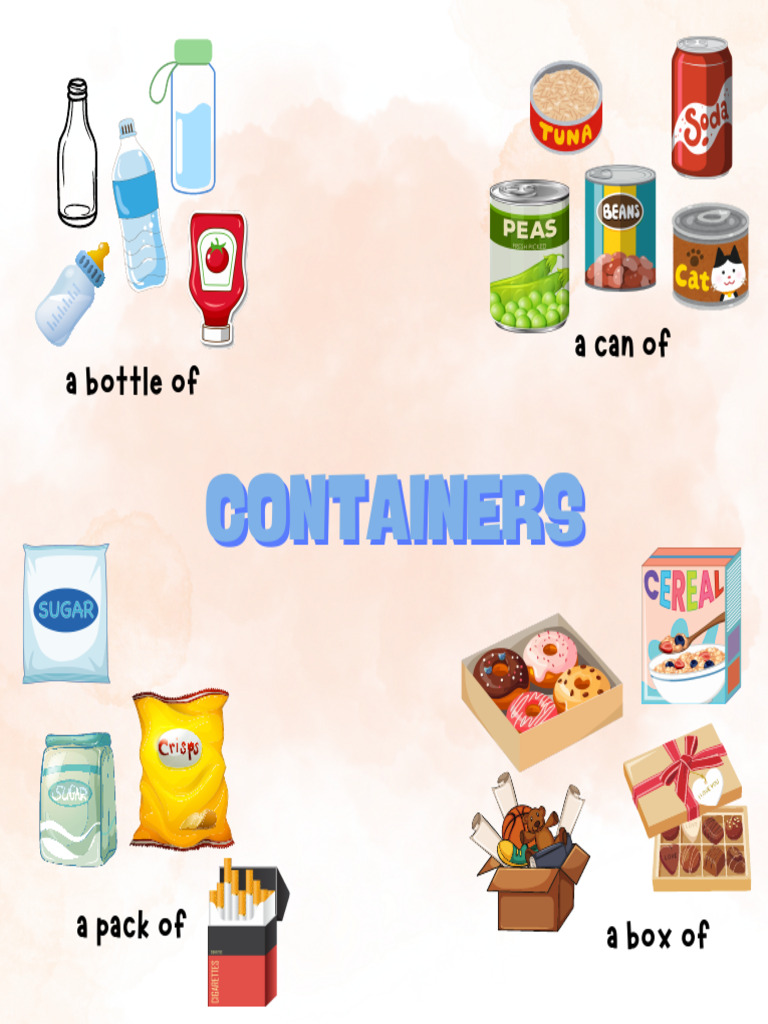 Common Types of Containers List | PDF