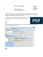 Debug CRM Middleware Sales Document Issues