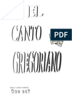 El Canto Gregoriano