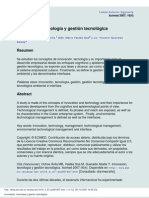 08-Innovación, Tecnología y Gestión Tecnológica