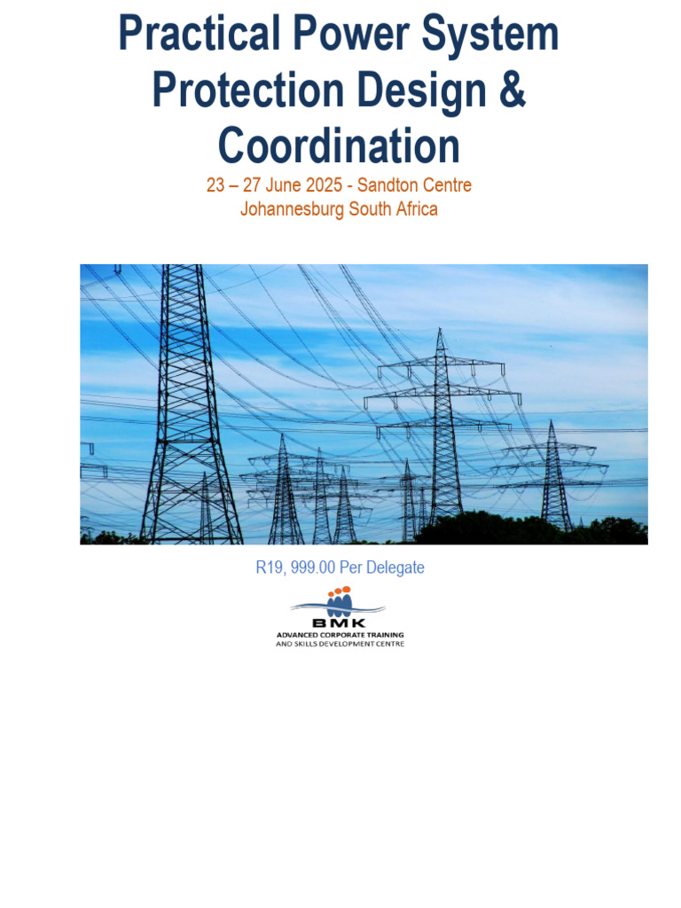 Practical Power System Protection Course | PDF | Transformer | Fuse ...