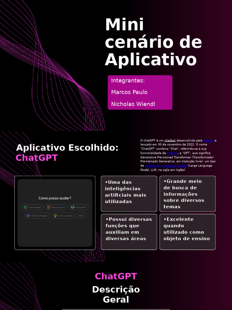 Pink and Black Gradient Technology Keynote Presentation | PDF ...