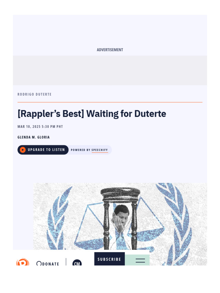 (Rappler's Best) Waiting For Duterte | PDF | Rodrigo Duterte ...