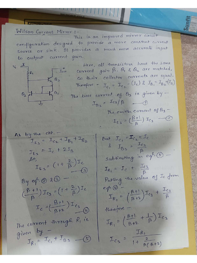 Current Mirror Types | PDF