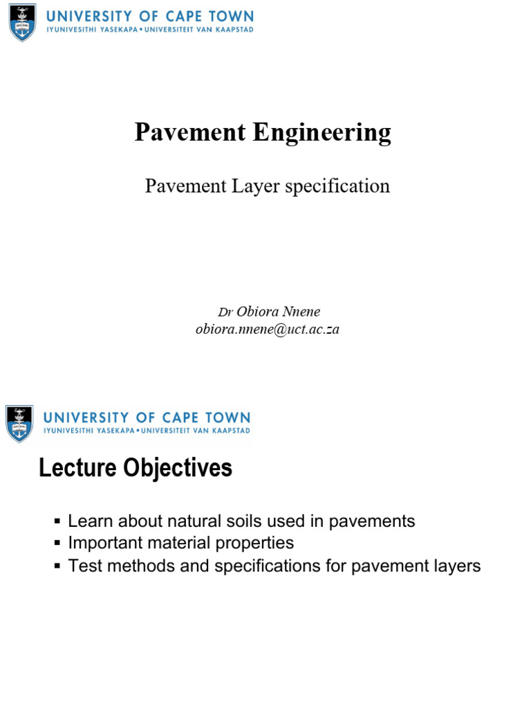 TRH14 Material Classification Overview | PDF | Road Surface | Soil