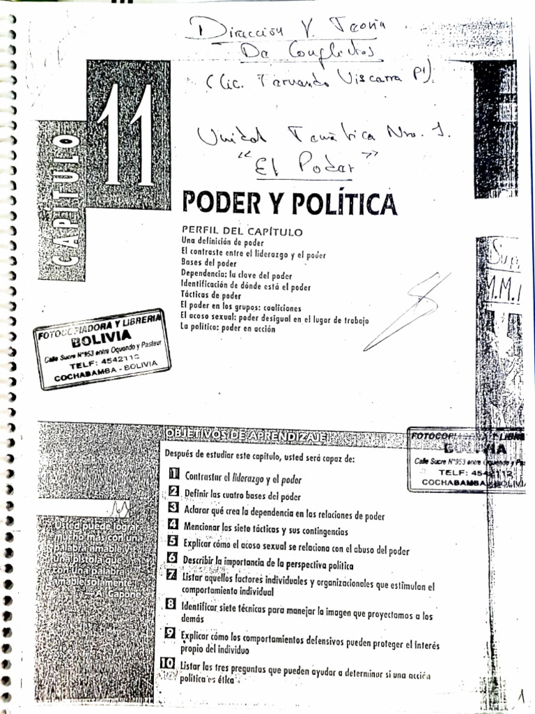 Poder y Política | PDF