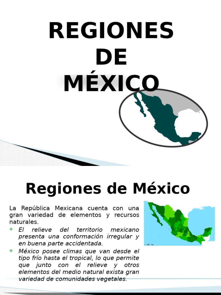 ?? Regiones de México - Comeduc24-25 | PDF | México | Chihuahua (estado)