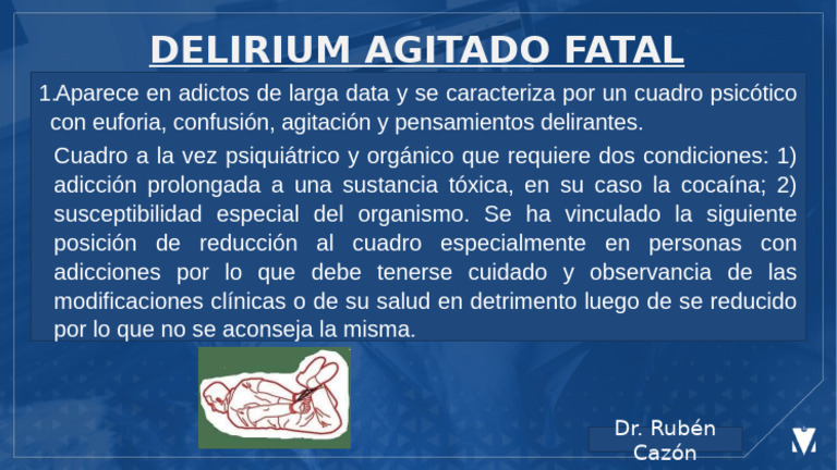 Delirium Agitado Fatal | PDF