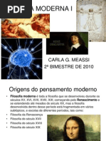 Filosofia Moderna Descartes