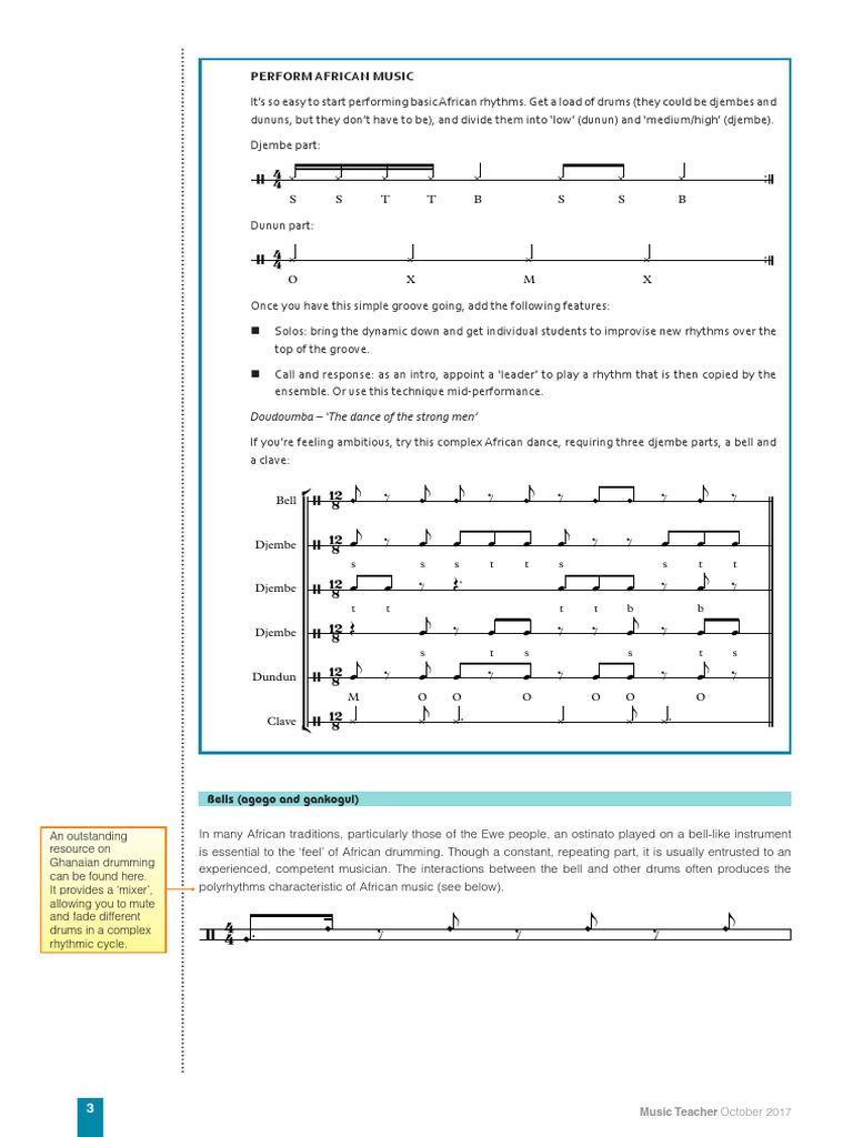 MT1017 Scheme KS4 Rhythms of The World Pt2 (Dragged) | PDF