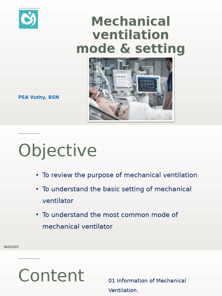 Understanding Mechanical Ventilation Modes | PDF | Exhalation | Pulmonology