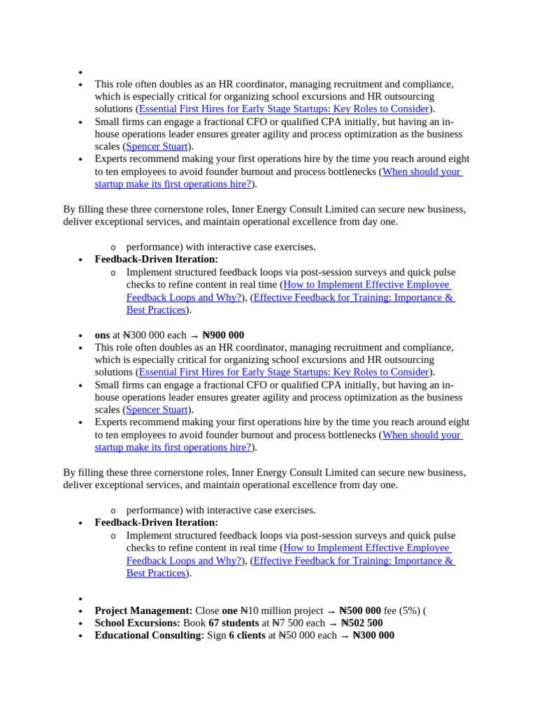 Summary of Key Findings | PDF | Project Management | Sales