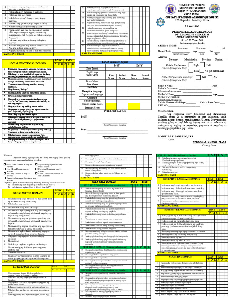 ECCD | PDF