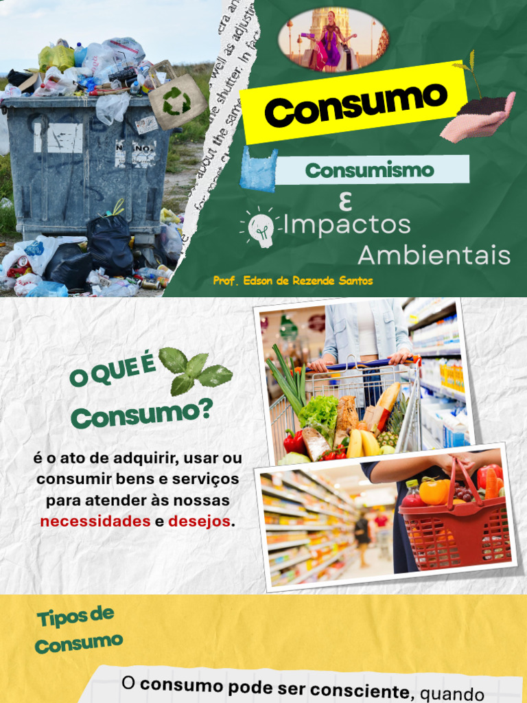 Impactos do Consumismo na Sociedade | PDF