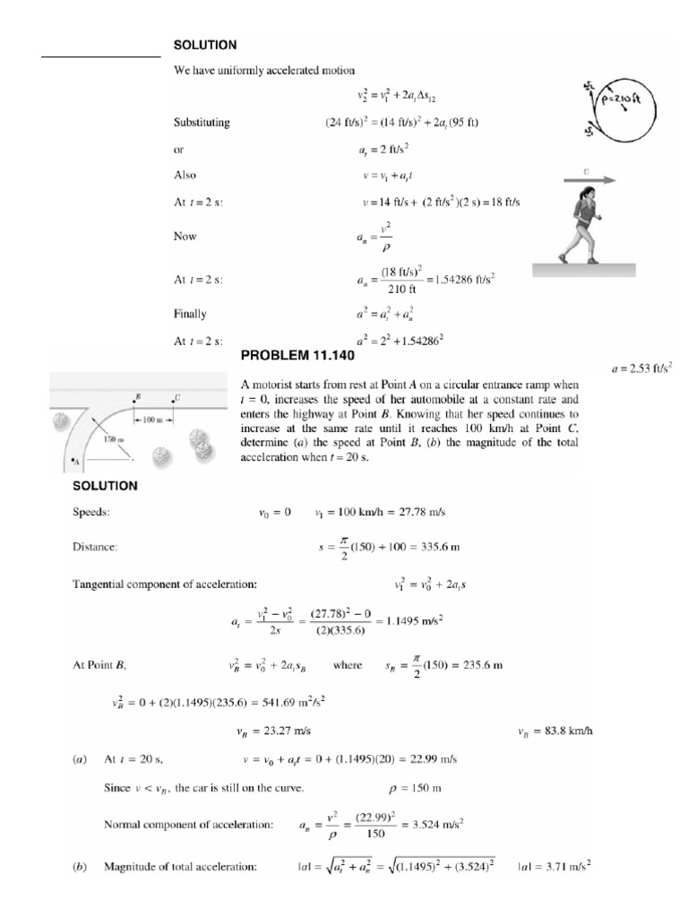 Examples of Tangential and Normal Components | PDF