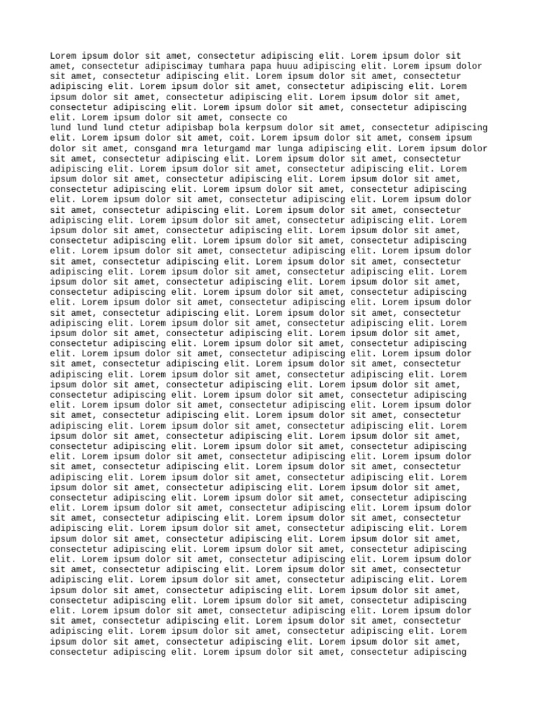 Consectetur Adipiscing Elit Overview | PDF
