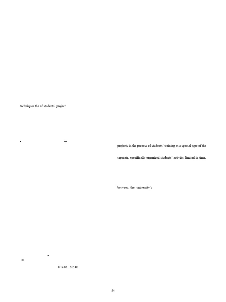 Project-Based Learning As An Effective Method in Education | PDF ...