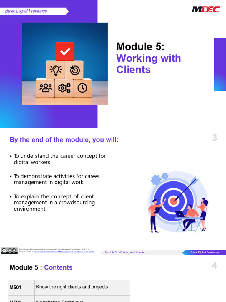 Topic 5 - Working With Clients | PDF | Freelancer | Receipt